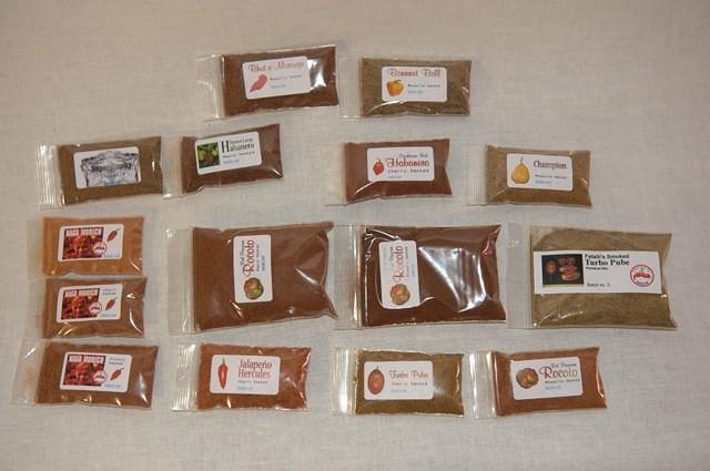Smoked powders