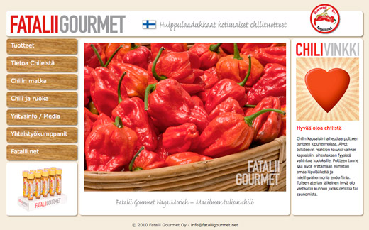 Fatalii Gourmet - new site launched!