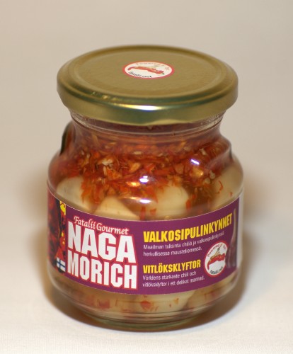Pickled Naga Garlic!