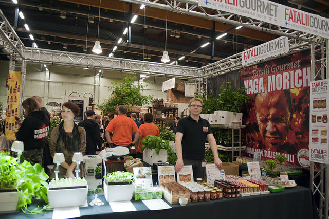 Garden fair at Helsinki
